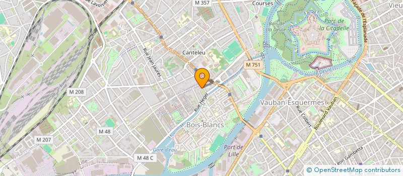 localisation de l'entreprise ASSOCIATION SYNDICALE LES LYS à LILLE