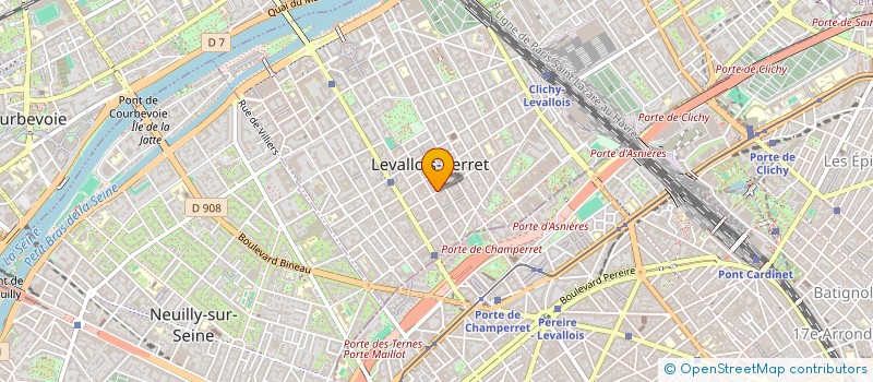 localisation de l'entreprise ASSOCIATION SYNDICALE LIBRE à LEVALLOIS-PERRET