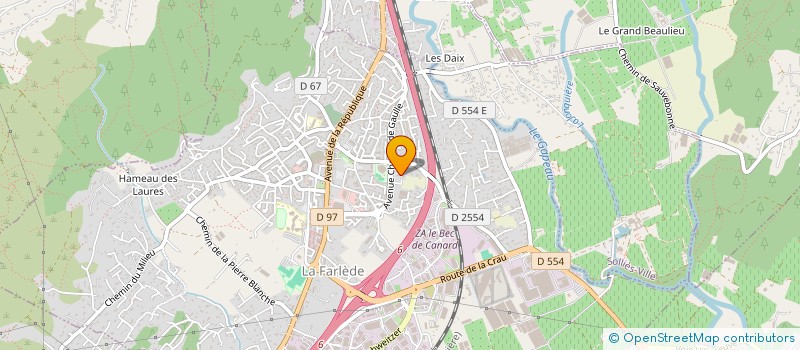 localisation de l'entreprise ASSOCIATION SYNDICALE LIBRE à SOLLIES-PONT