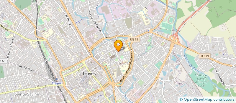 localisation de l'entreprise ASSOCIATION SYNDICALE LIBRE à TROYES