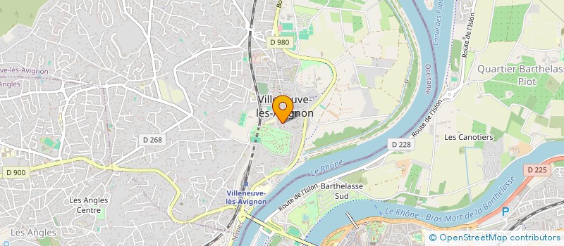 localisation de l'entreprise ASSOCIATION SYNDICALE LIBRE ANCIENNE LIVREE CARDINALICE  VILLENEUVE-LES-AVIGNON