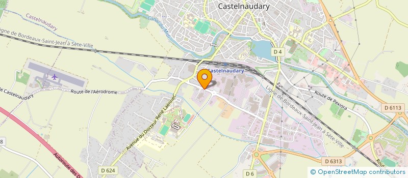 localisation de l'entreprise ASSOCIATION SYNDICALE LIBRE DE GACH  CASTELNAUDARY