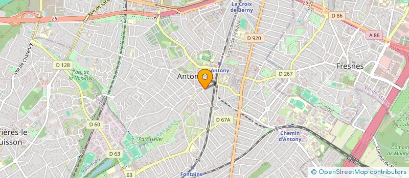 localisation de l'entreprise ASSOCIATION SYNDICALE LIBRE DE L'ABBAYE à ANTONY