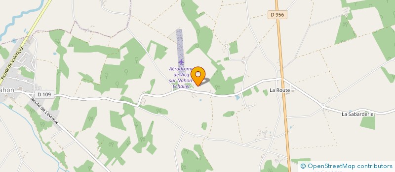 localisation de l'entreprise ASSOCIATION SYNDICALE LIBRE DE L'AIRPARK DU CENTRE (ASLAC) à VICQ-SUR-NAHON
