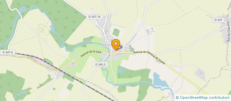 localisation de l'entreprise ASSOCIATION SYNDICALE LIBRE DE L'ECOHAMEAU DU PLESSIS à PONTGOUIN