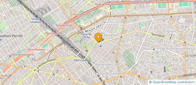 localisation de l'entreprise ASSOCIATION SYNDICALE LIBRE DE LA CITE DES FLEURS à PARIS