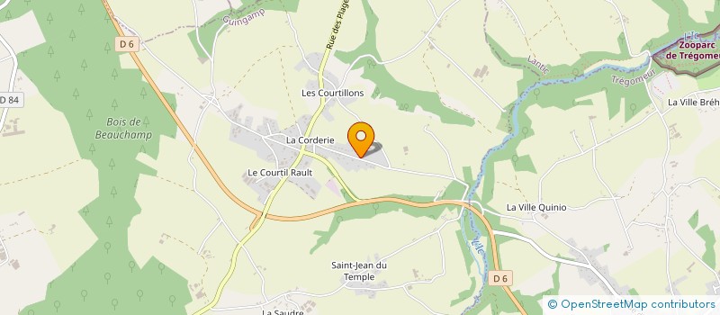 localisation de l'entreprise ASSOCIATION SYNDICALE LIBRE DE LA CORDERIE à PLELO