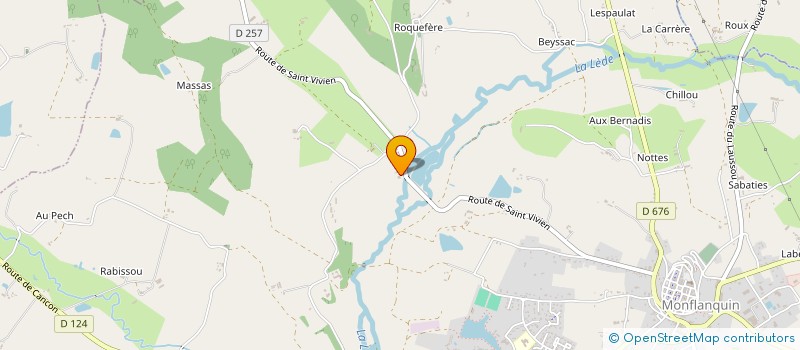 localisation de l'entreprise ASSOCIATION SYNDICALE LIBRE DE LA GRAVE  MONFLANQUIN