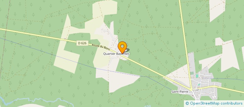 localisation de l'entreprise ASSOCIATION SYNDICALE LIBRE DE LA HAUTE LANDE  LUE