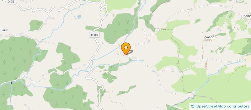 localisation de l'entreprise ASSOCIATION SYNDICALE LIBRE DE LA MONTAGNE DE LA ROCHE  LA TOUR D'AUVERGNE