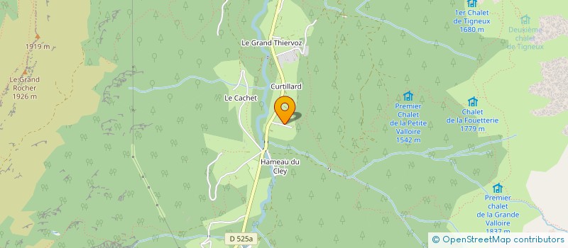 localisation de l'entreprise ASSOCIATION SYNDICALE LIBRE DE LA MONTAGNE DU GLEYZIN  LE HAUT-BREDA