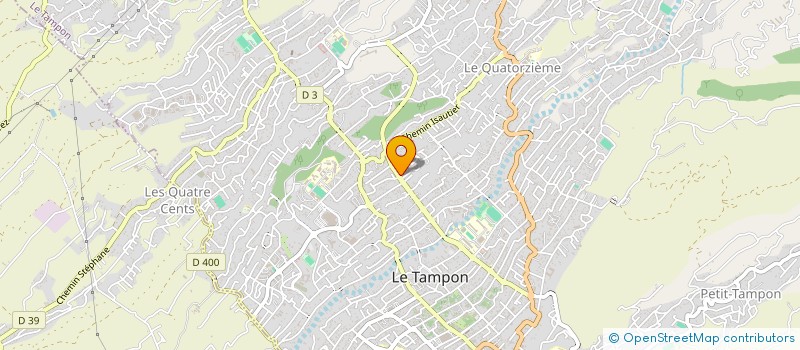 localisation de l'entreprise ASSOCIATION SYNDICALE LIBRE DE LA RESIDENCE LA ROSERAIE  LE TAMPON