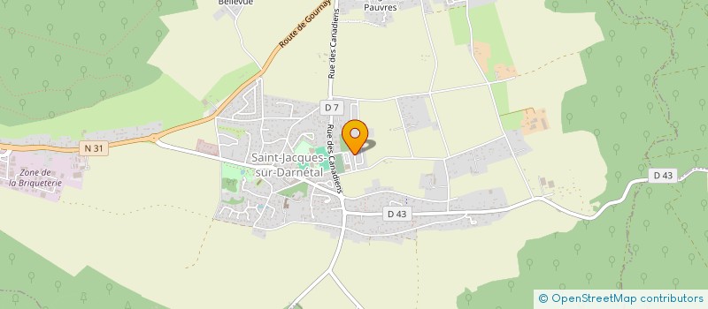localisation de l'entreprise ASSOCIATION SYNDICALE LIBRE DE LA RUE DES CHARMILLES  SAINT-JACQUES-SUR-DARNETAL