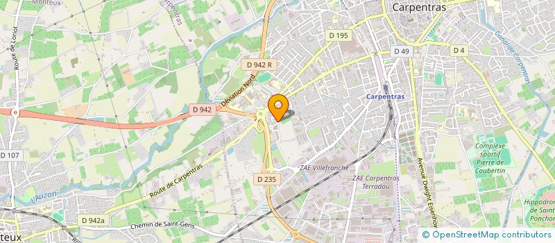 localisation de l'entreprise ASSOCIATION SYNDICALE LIBRE DE PROPRIETAIRES DES CROISIERES à CARPENTRAS