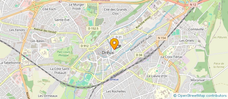localisation de l'entreprise ASSOCIATION SYNDICALE LIBRE DE PROPRIETAIRES DU PARC DE LA RADIO à DREUX