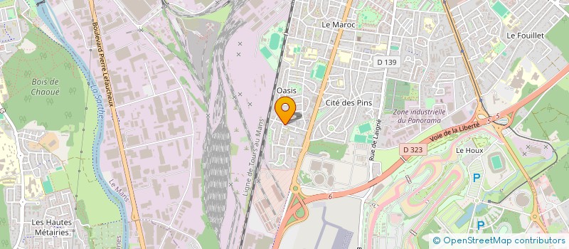 localisation de l'entreprise ASSOCIATION SYNDICALE LIBRE DES PROPRIETAIRE DU LOTISSEMENTLES HAMEAUX DU VERCOR  LE MANS