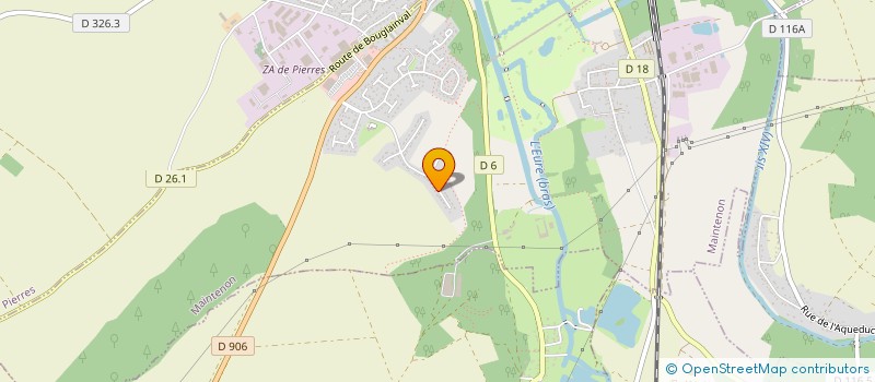 localisation de l'entreprise ASSOCIATION SYNDICALE LIBRE DES PROPRIETAIRES DE LA RESIDENCE DU GOLF à MAINTENON