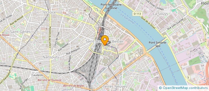 localisation de l'entreprise ASSOCIATION SYNDICALE LIBRE DU BATIMENT DE LA CITE NUMERIQUE DE BEGLES  BORDEAUX