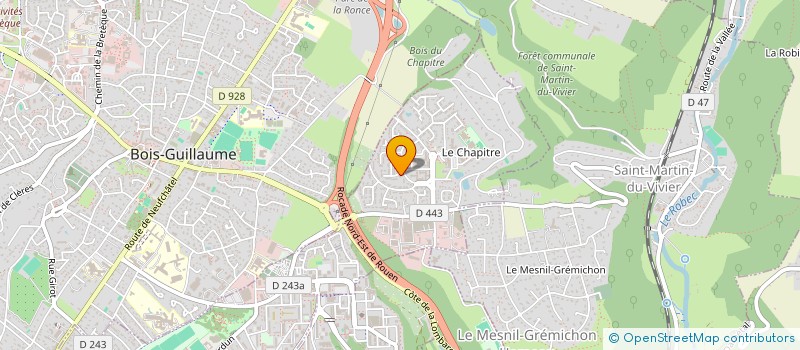 localisation de l'entreprise ASSOCIATION SYNDICALE LIBRE DU CHAPITRE à BIHOREL