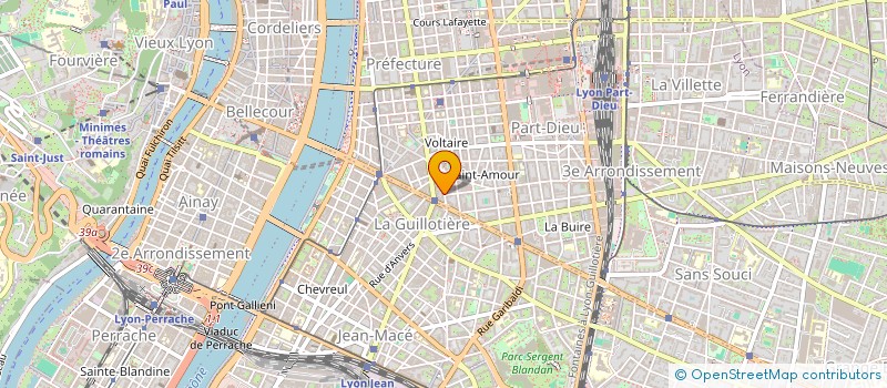 localisation de l'entreprise ASSOCIATION SYNDICALE LIBRE DU DOMAINE DE TOURVEON  LYON