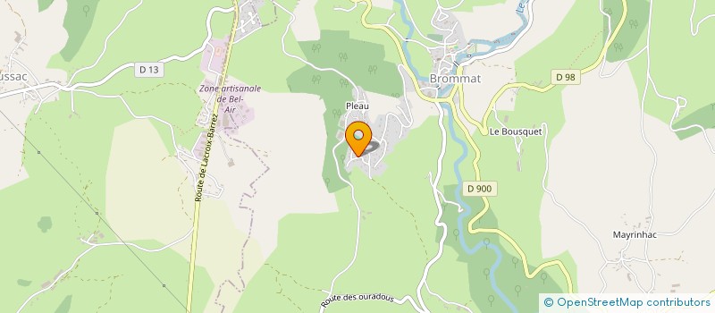 localisation de l'entreprise ASSOCIATION SYNDICALE LIBRE DU GLA  MUROLS