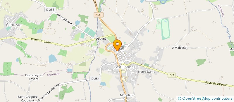 localisation de l'entreprise ASSOCIATION SYNDICALE LIBRE DU LAC DE LAQUEILLE  SAINT-QUENTIN-DU-DROPT