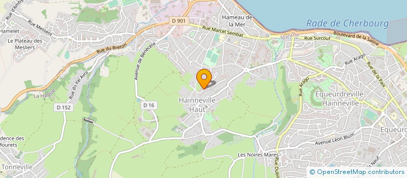 localisation de l'entreprise ASSOCIATION SYNDICALE LIBRE DU LOTISSEMENT  CHERBOURG-EN-COTENTIN