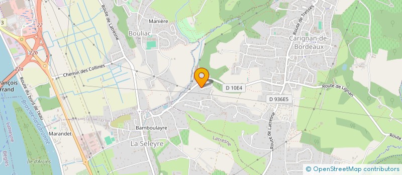 localisation de l'entreprise ASSOCIATION SYNDICALE LIBRE DU LOTISSEMENT LE GRAND ARNAUD  CARIGNAN-DE-BORDEAUX