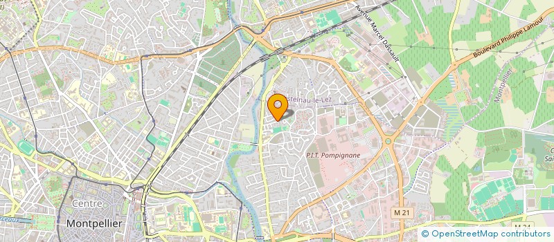 localisation de l'entreprise ASSOCIATION SYNDICALE LIBRE DU LOTISSEMENT LE PARC DES PASTOURELLES à MONTPELLIER