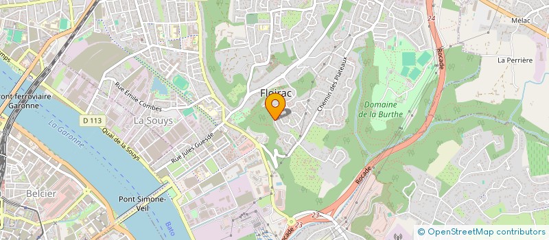 localisation de l'entreprise ASSOCIATION SYNDICALE LIBRE DU LOTISSEMENT LES HAUTS DE GUITRES I ET II  FLOIRAC