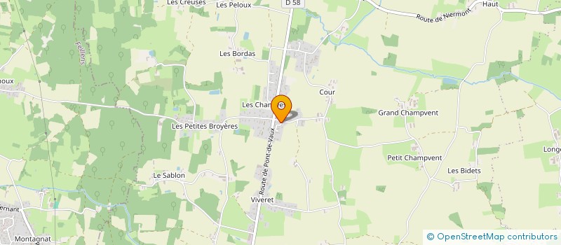 localisation de l'entreprise ASSOCIATION SYNDICALE LIBRE DU LOTISSEMENT LES ORCHIDEES à BAGE-DOMMARTIN