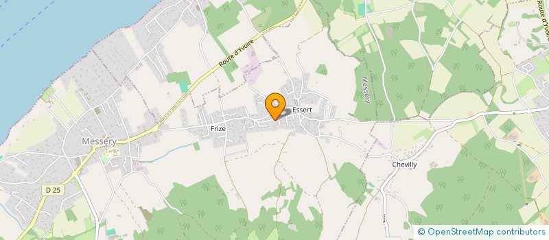 localisation de l'entreprise ASSOCIATION SYNDICALE LIBRE DU LOTISSEMENT RAPHAEL  MESSERY