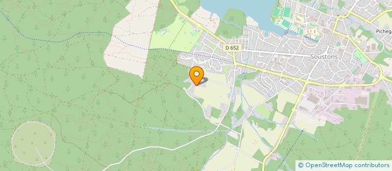 localisation de l'entreprise ASSOCIATION SYNDICALE LIBRE DU PAS D'HARDY  SOUSTONS