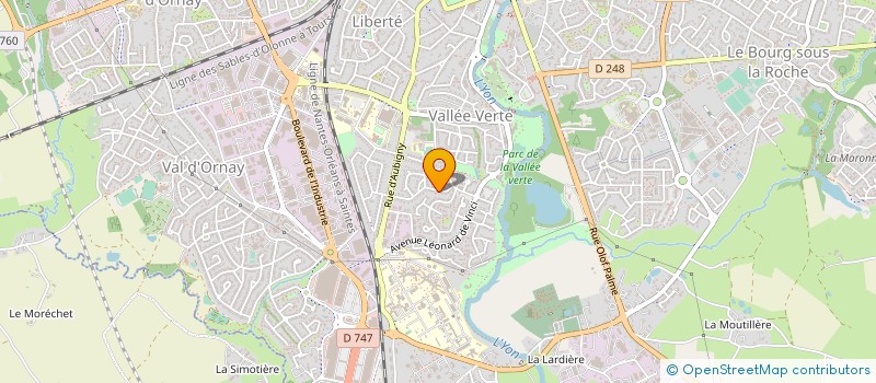 localisation de l'entreprise ASSOCIATION SYNDICALE LIBRE DU VILLAGE DES JAULNIERES à LA ROCHE-SUR-YON