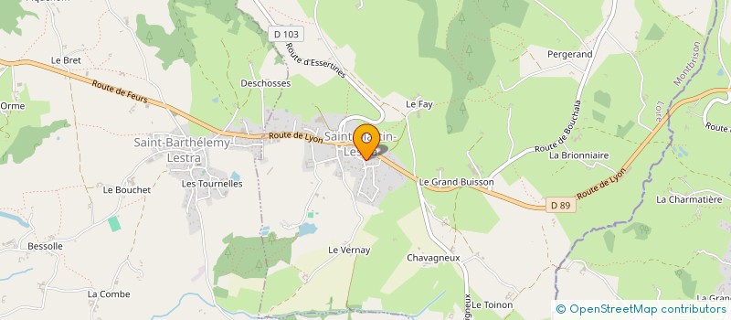 localisation de l'entreprise ASSOCIATION SYNDICALE LIBRE FLEURS NORD 2021  EPERCIEUX-SAINT-PAUL