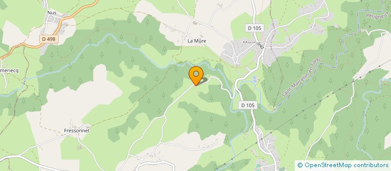 localisation de l'entreprise ASSOCIATION SYNDICALE LIBRE FORESTIERE DE PREST  PERIGNEUX