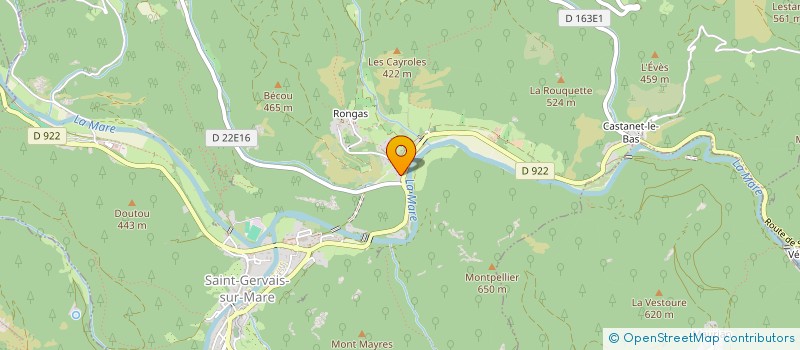 localisation de l'entreprise ASSOCIATION SYNDICALE LIBRE   LE BEAL DES CHAMPS  SAINT-GERVAIS-SUR-MARE