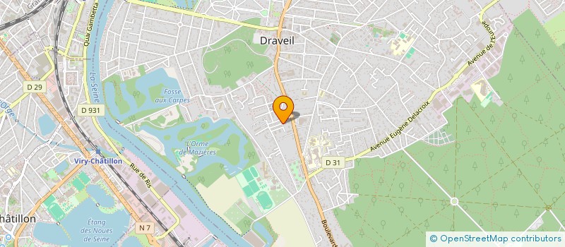 localisation de l'entreprise ASSOCIATION SYNDICALE LIBRE LE CLOS DANTON à DRAVEIL