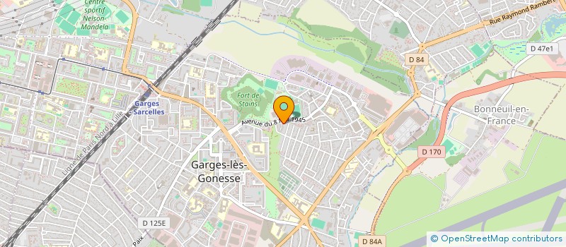 localisation de l'entreprise ASSOCIATION SYNDICALE LIBRE LE CLOS NATURE  GARGES-LES-GONESSE