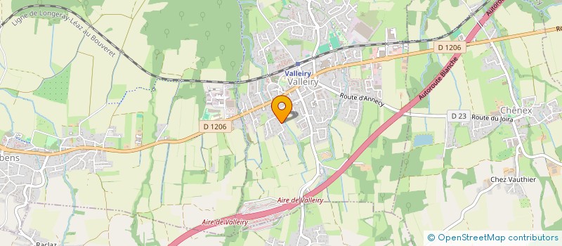 localisation de l'entreprise ASSOCIATION SYNDICALE LIBRE LE MONT JOLI  VALLEIRY