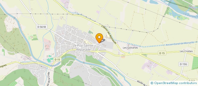 localisation de l'entreprise ASSOCIATION SYNDICALE LIBRE LE PUY NEUF  LE PUY-SAINTE-REPARADE