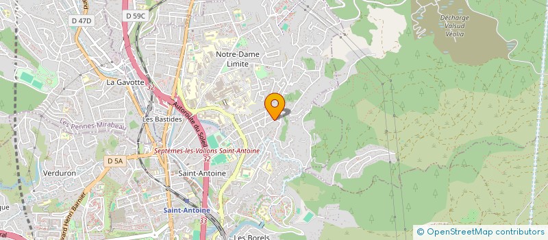 localisation de l'entreprise ASSOCIATION SYNDICALE LIBRE LES ASPHODELES à MARSEILLE
