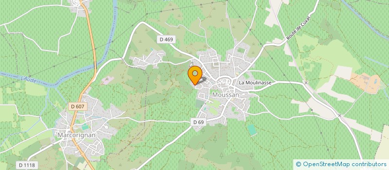 localisation de l'entreprise ASSOCIATION SYNDICALE LIBRE LES BERGERES  MAILHAC