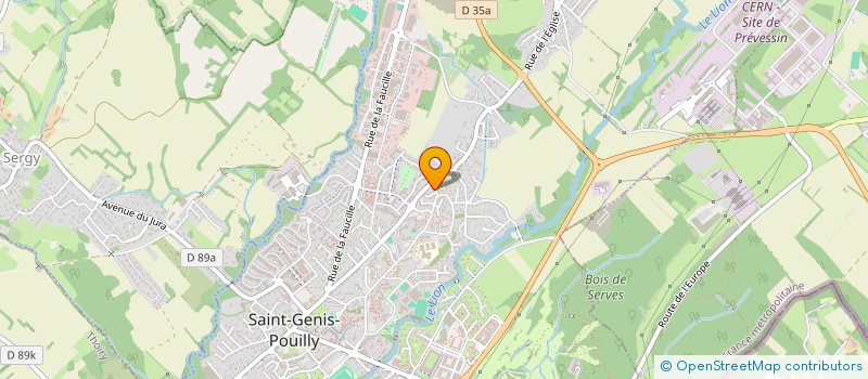 localisation de l'entreprise ASSOCIATION SYNDICALE LIBRE LES CEDRES à SAINT-GENIS-POUILLY