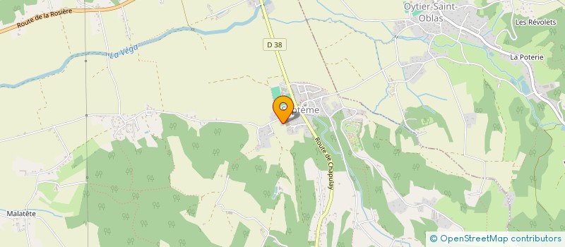 localisation de l'entreprise ASSOCIATION SYNDICALE LIBRE LES JARDINS D'HESTIA  SEPTEME