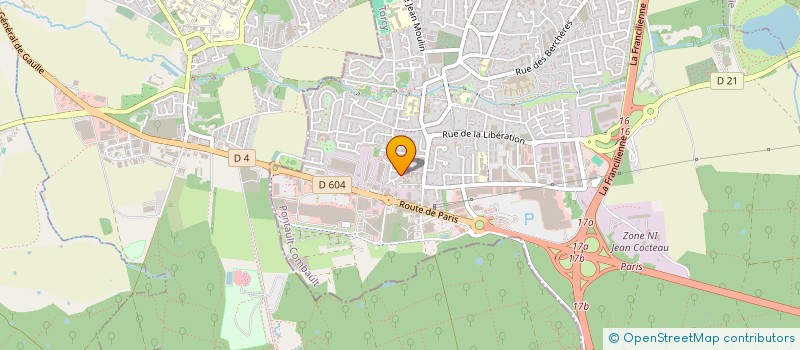 localisation de l'entreprise ASSOCIATION SYNDICALE LIBRE LES MARMOUSSETS à PONTAULT-COMBAULT