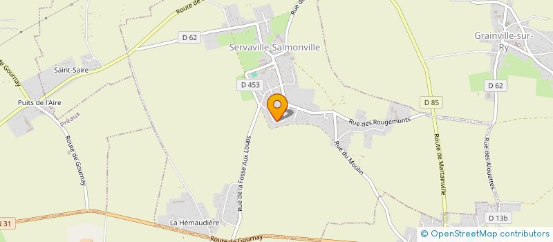 localisation de l'entreprise ASSOCIATION SYNDICALE LIBRE LOTISSEMENTDES CHAMPS  SERVAVILLE-SALMONVILLE