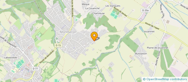 localisation de l'entreprise ASSOCIATION SYNDICALE LIBRE   MONDOUZY 1  MONTBERON