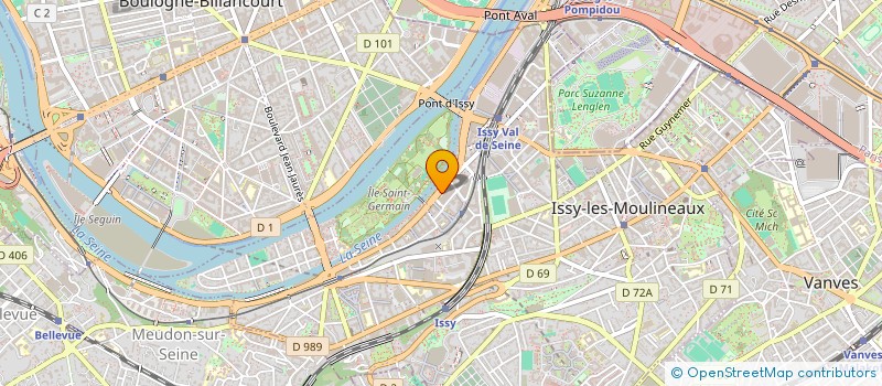 localisation de l'entreprise ASSOCIATION SYNDICALE LIBRE SOGE 2000 à ISSY-LES-MOULINEAUX