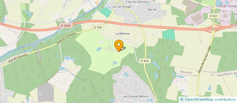 localisation de l'entreprise ASSOCIATION SYNDICALE LIBRE TROEDIS à DONNERY
